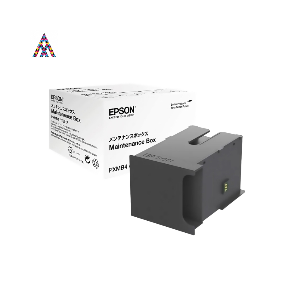 [WC-1914] Caja de Mantenimiento Epson T6712 Original – Almohadilla de Tinta para Impresoras Epson
