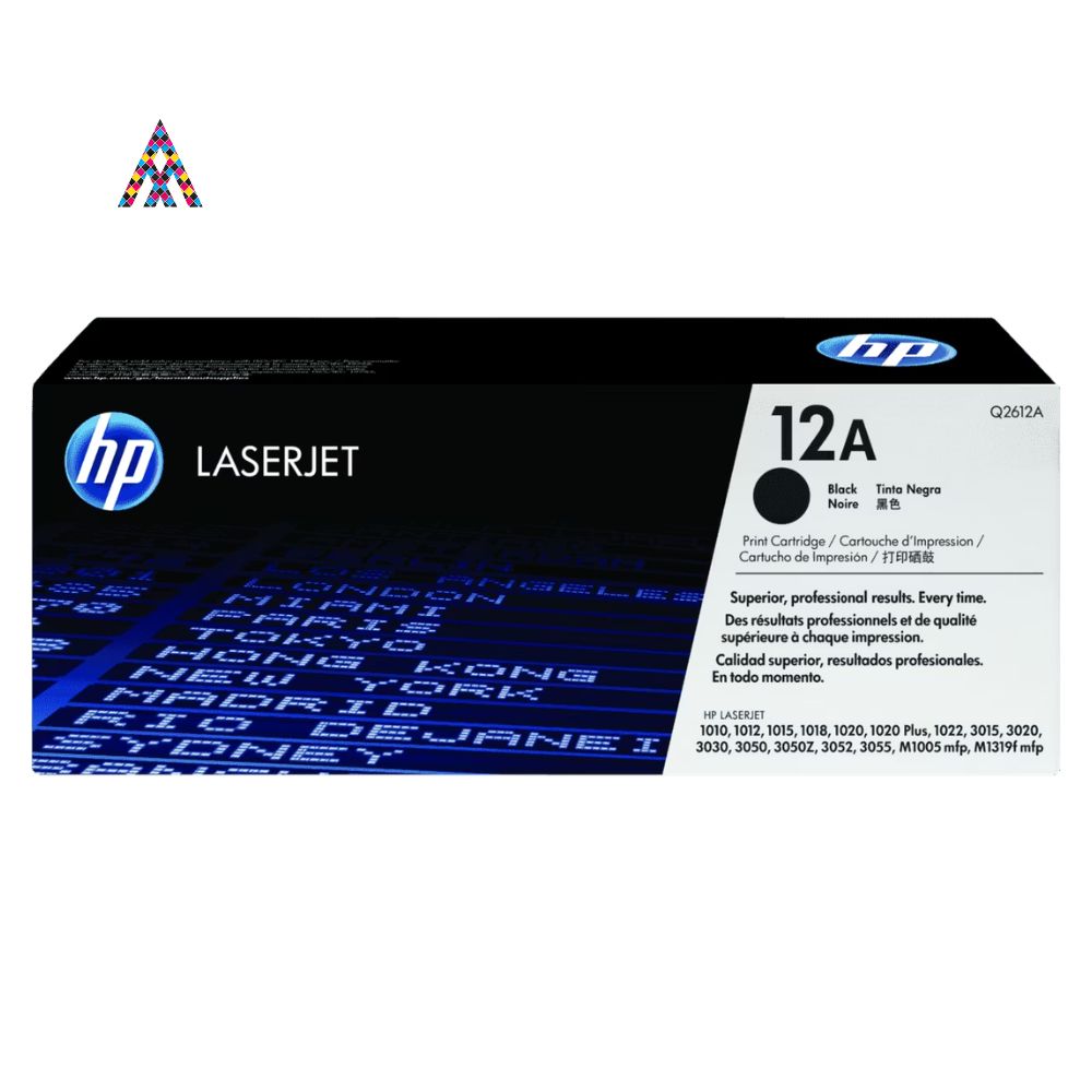[WC-2095] Tóner HP 12A Original Negro para Impresoras HP LaserJet