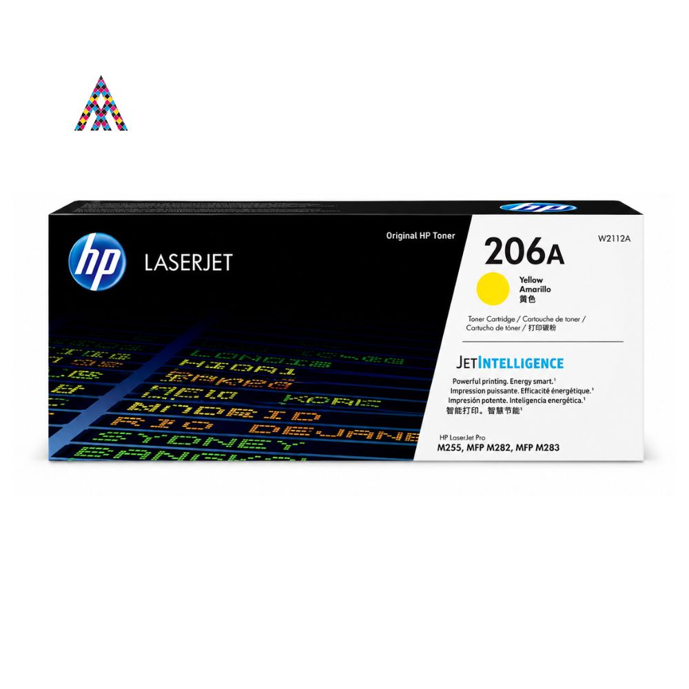 [WC-2113] Tóner HP 206A Amarillo para Impresoras HP Color LaserJet Pro