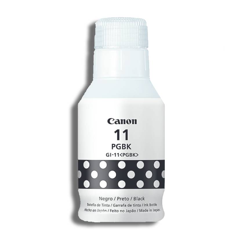 [GI11BK] Botella De Tinta Canon 11 Negra Original (GI11BK)