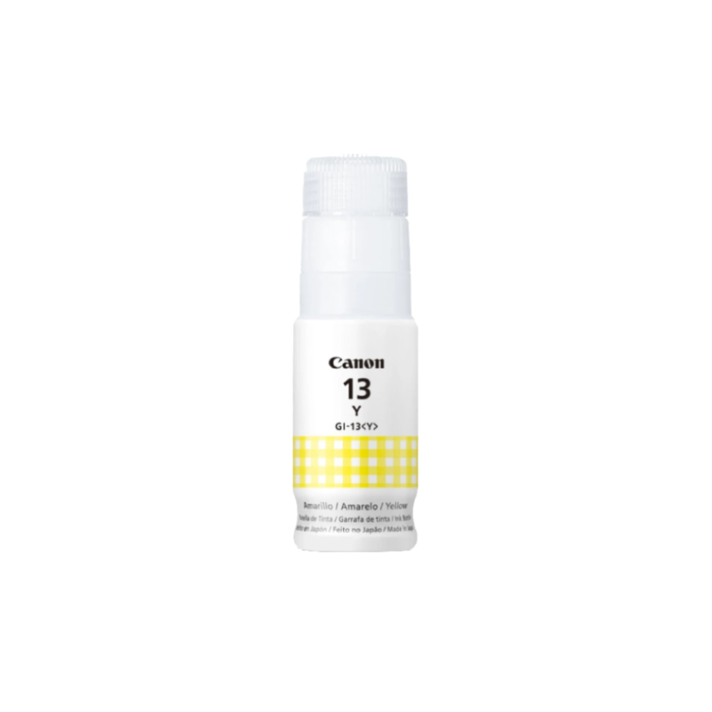 [GI13Y] Botella De Tinta Canon 13 Amarillo (GI13Y)