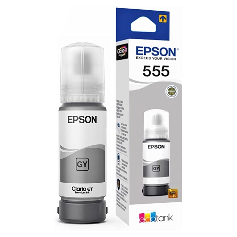 [T555520] Botella De Tinta Epson 555 Gris (T555520)