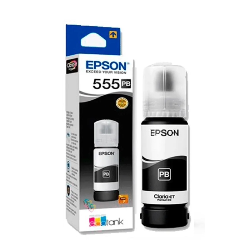 [T555120] Botella De Tinta Epson 555 Negro Fotográfico (T555120)