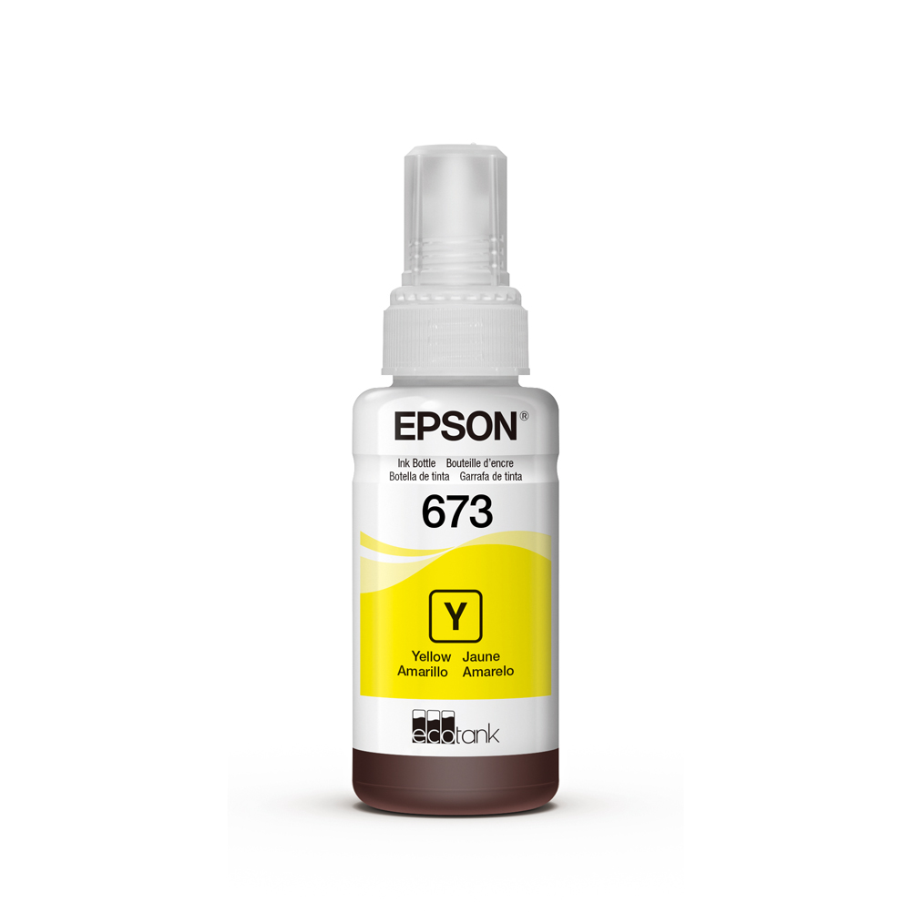[T673420] Botella De Tinta Epson 673 Amarilla L800 (T673420)