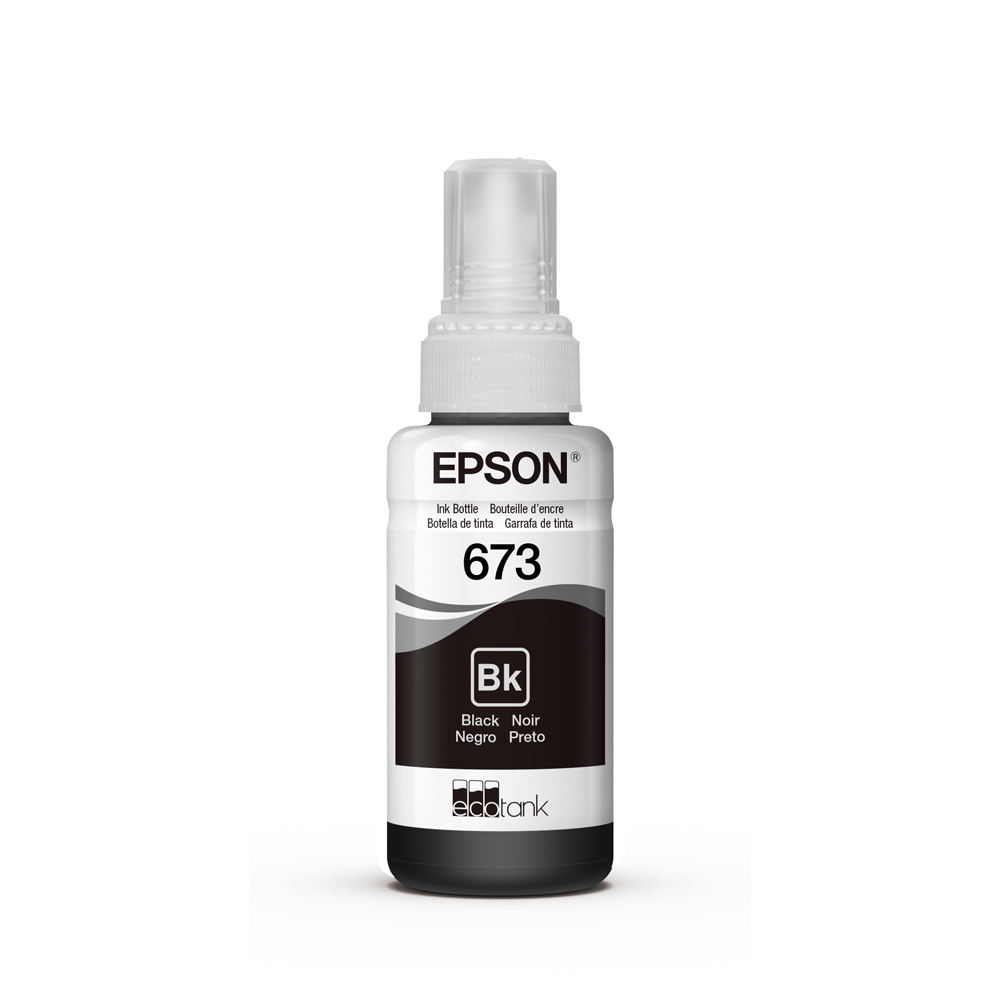 [T673120] Botella De Tinta Epson 673 Negra L800 (T673120)