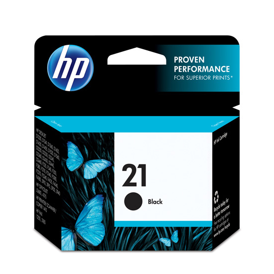 [C9351AL] Cartucho De Tinta HP 21 Negro Original (C9351AL)
