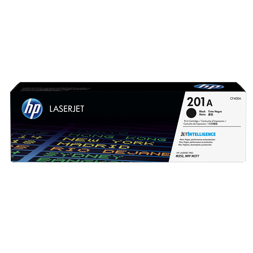 [CF400A] Cartucho De Toner HP 201A Negro Laserjet Original (CF400A)