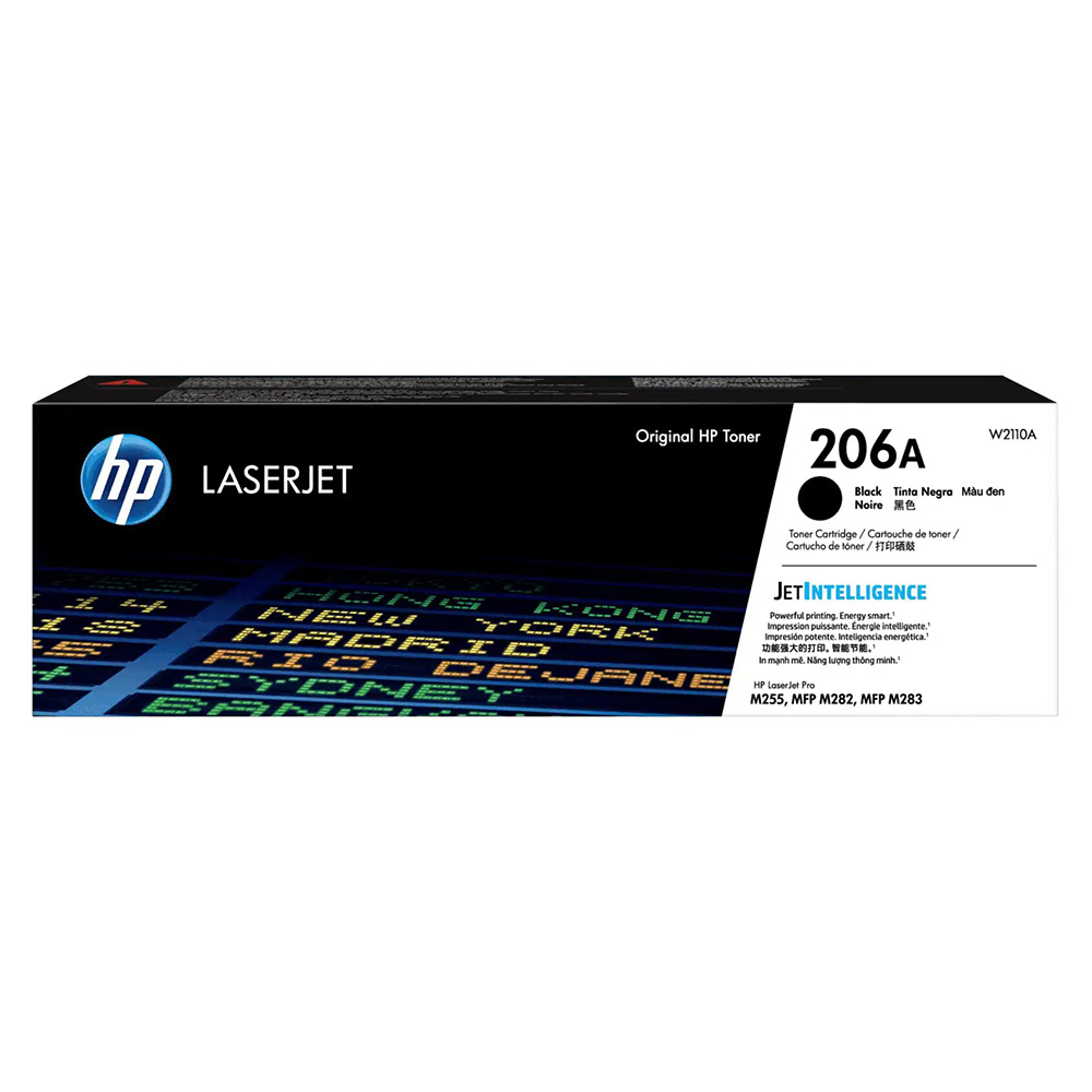 [W2110A] Cartucho De Toner HP 206A Negro Laserjet Original (W2110A)