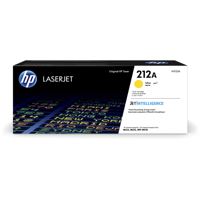 [W2123A] Cartucho De Toner HP 212A Amarillo Laserjet (W2123A)