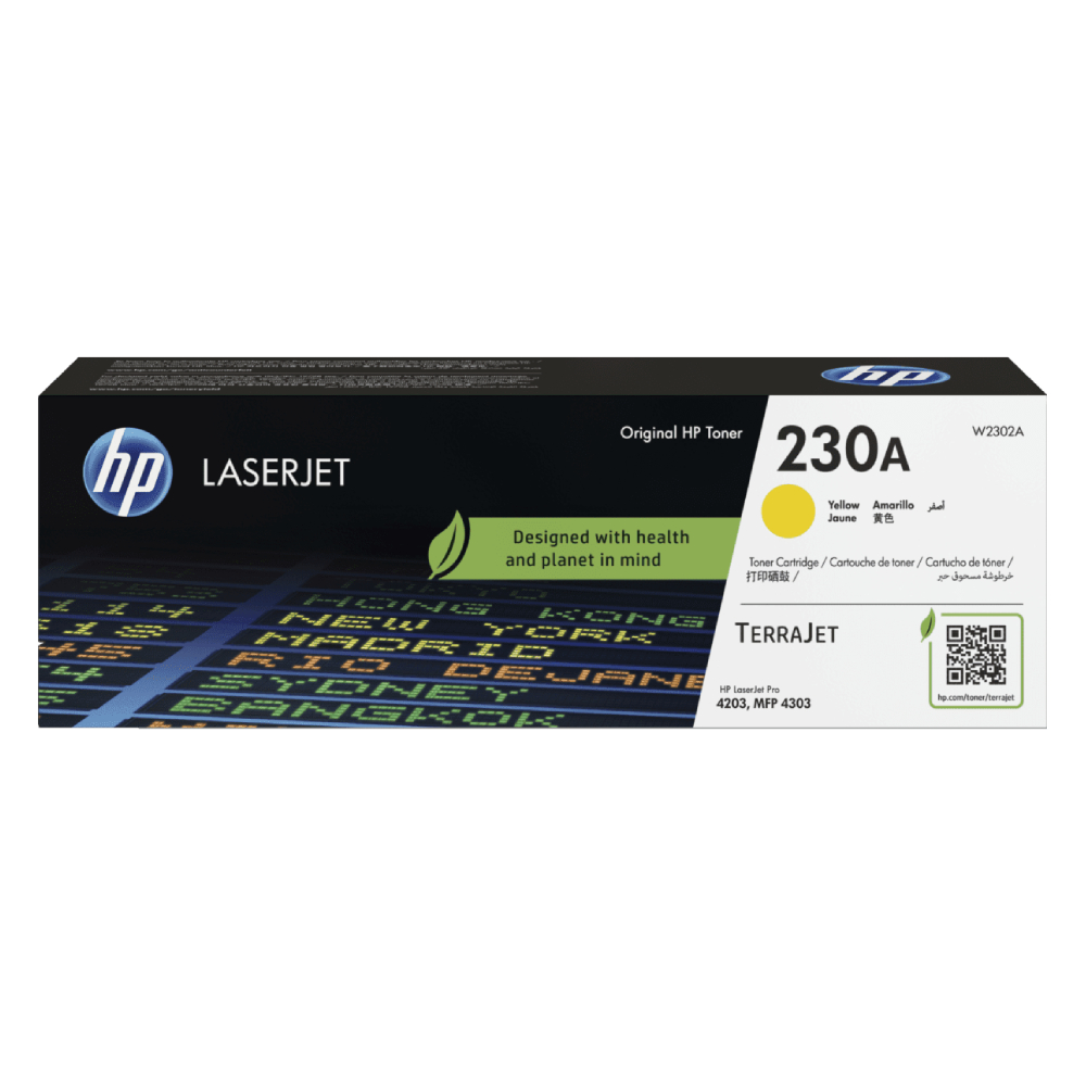 [W2302A] Cartucho De Toner HP 230A Amarillo LaserJet Original (W2302A)