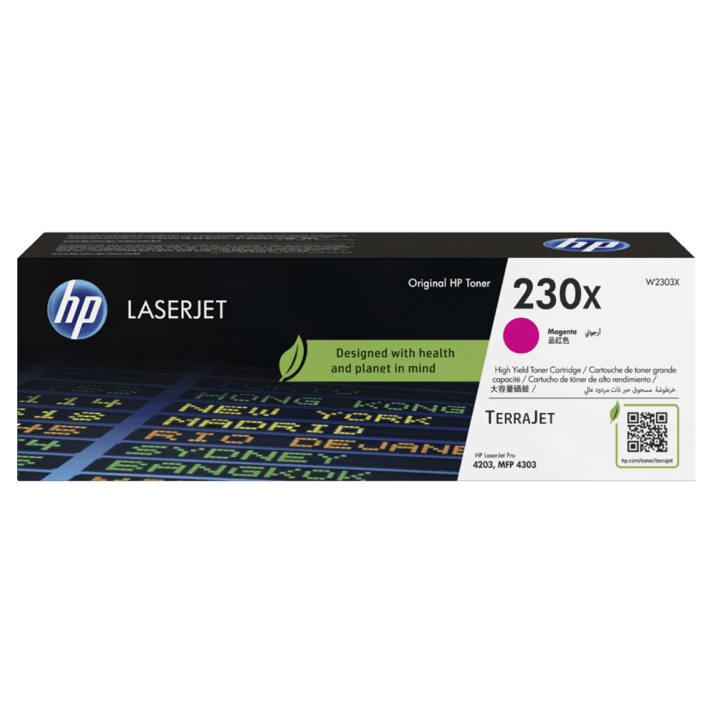 [W2303X] Cartucho De Toner HP 230X Magenta LaserJet Original (W2303X)