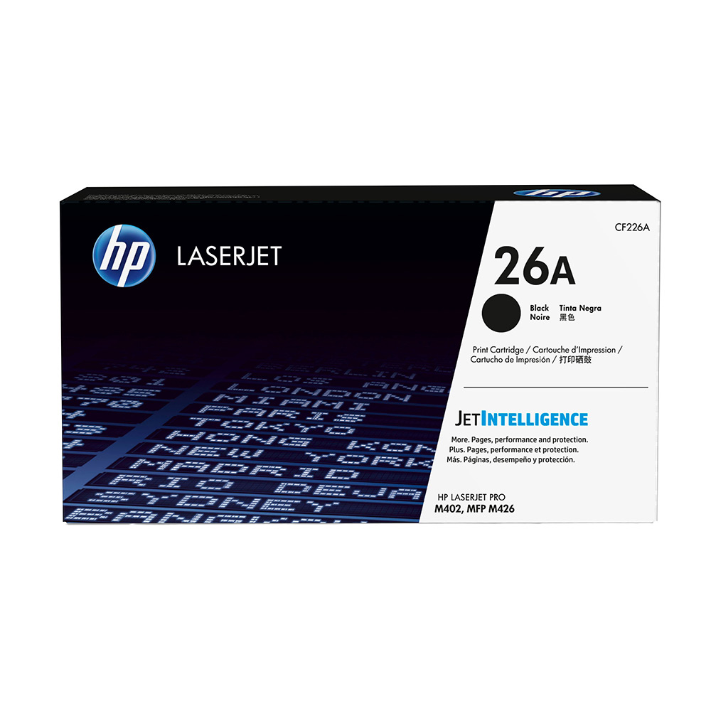 [CF226A] Cartucho De Toner HP 26A Negro Laserjet Original (CF226A)
