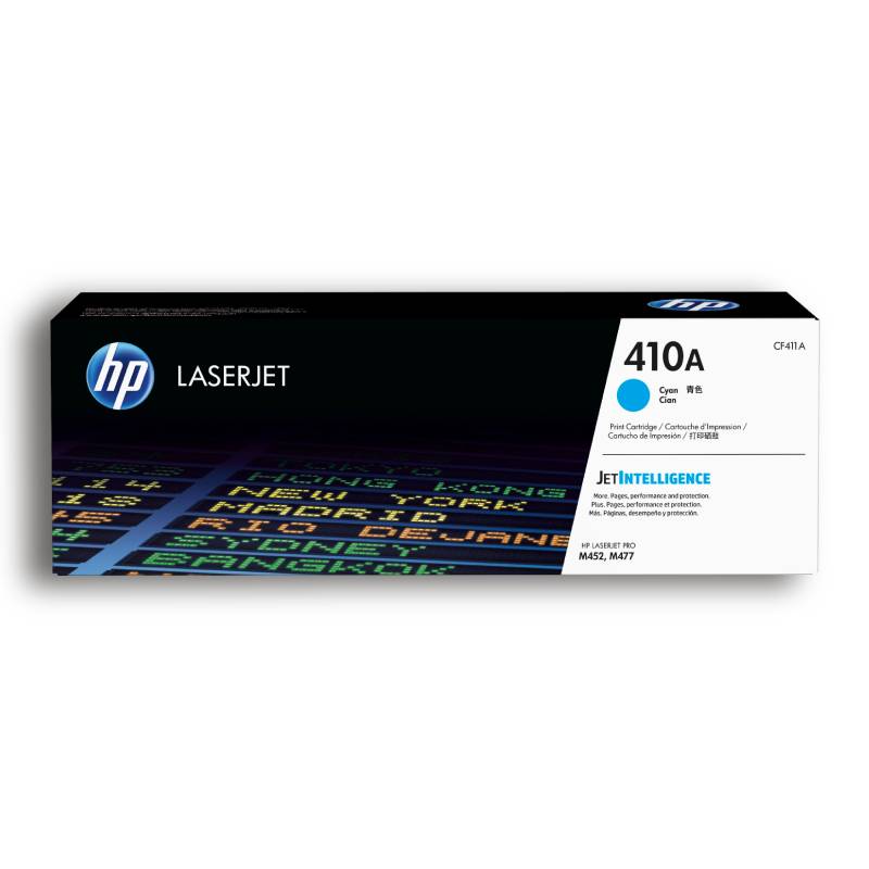 [CF411A] Cartucho De Toner HP 410A Cian Laserjet Original (CF411A)