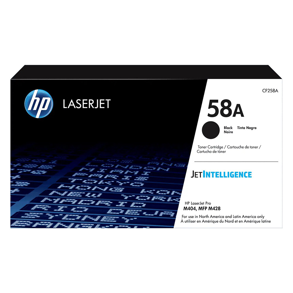 [CF258A] Cartucho De Toner HP 58A Negro Laserjet Original (CF258A)