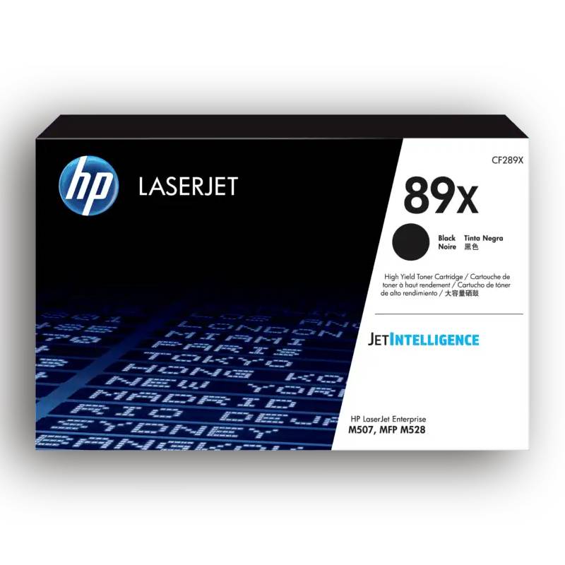 [CF289X] Cartucho De Toner HP 89X Negro De Alta capacidad (CF289X)
