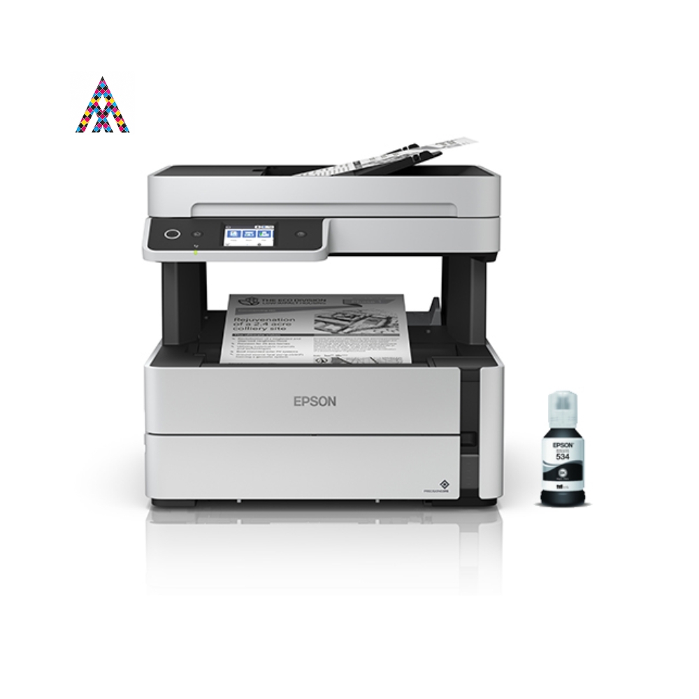 [WC-1689] Epson EcoTank M3180 – Multifuncional monocromática con EcoTank, Wi-Fi y Ethernet