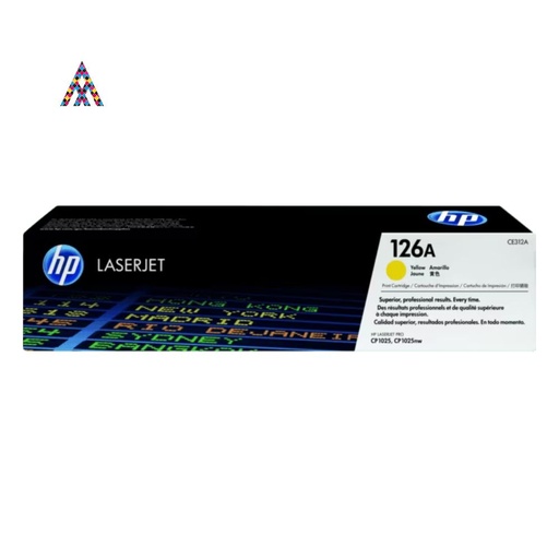 Tóner HP 126A CE311A Original Amarillo